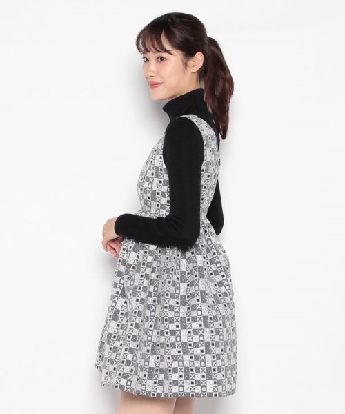 BAYCREW'S GROUP LADIES OUTLET(ベイクルーズグループアウトレットレディース)/jacquard mini dress/img01