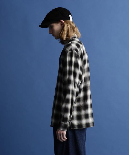 Schott(ショット)/OMBRE PLAID L/S SHIRT/オンブレ LS チェックシャツ/img02