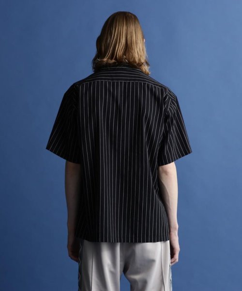 Schott(ショット)/STRIPE S/S WORK SHIRT/ストライプワークシャツ/img03