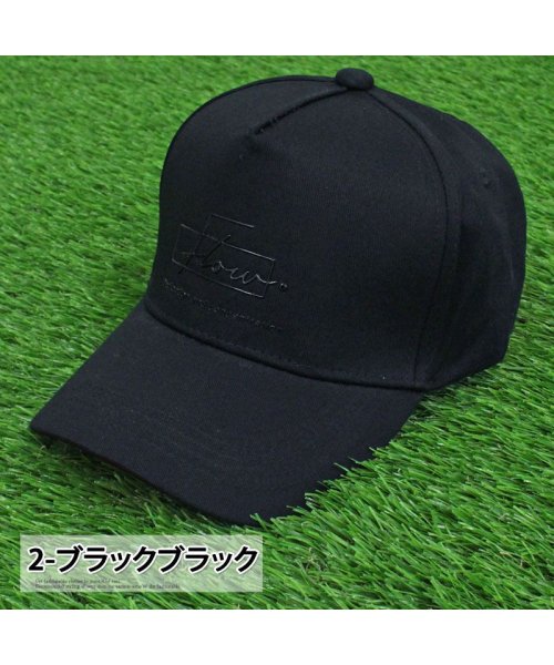 TopIsm(トップイズム)/ゴルフ キャップ メンズ ゴルフウェア 帽子 立体ロゴ ローキャップ ベースボールキャップ コットン/img04
