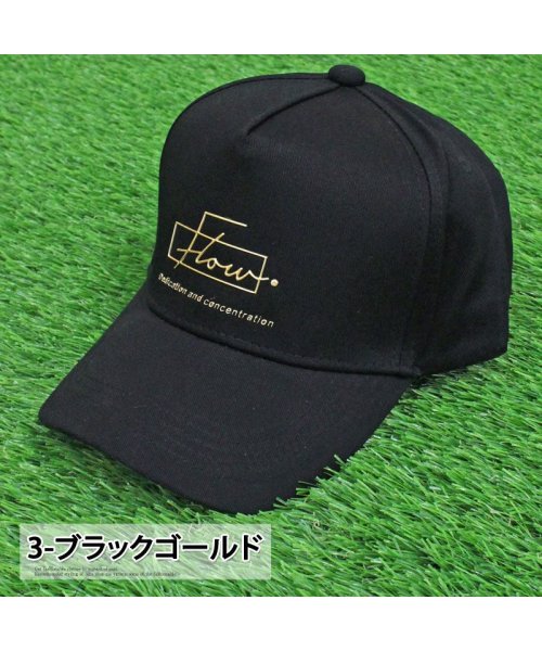 TopIsm(トップイズム)/ゴルフ キャップ メンズ ゴルフウェア 帽子 立体ロゴ ローキャップ ベースボールキャップ コットン/img06