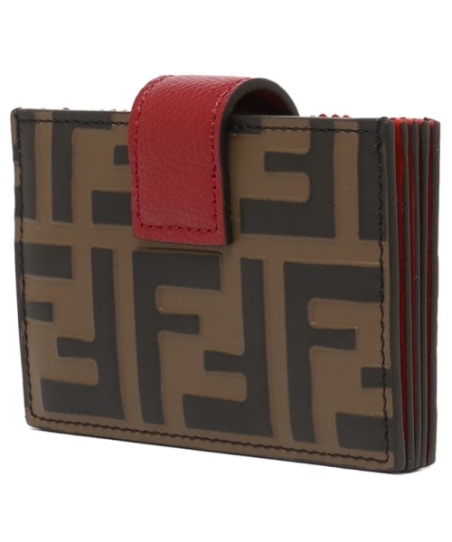 FENDI(フェンディ)/フェンディ カードケース FFロゴ レッド レディース FENDI 8M0301 AAII F13VJ/img06