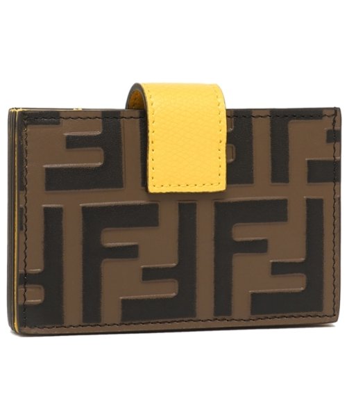 FENDI(フェンディ)/フェンディ カードケース FFロゴ イエロー レディース FENDI 8M0301 AAII F19DA/img03