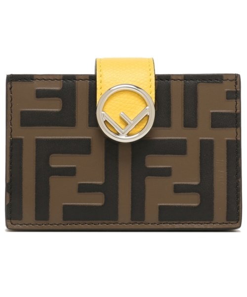 FENDI(フェンディ)/フェンディ カードケース FFロゴ イエロー レディース FENDI 8M0301 AAII F19DA/img05