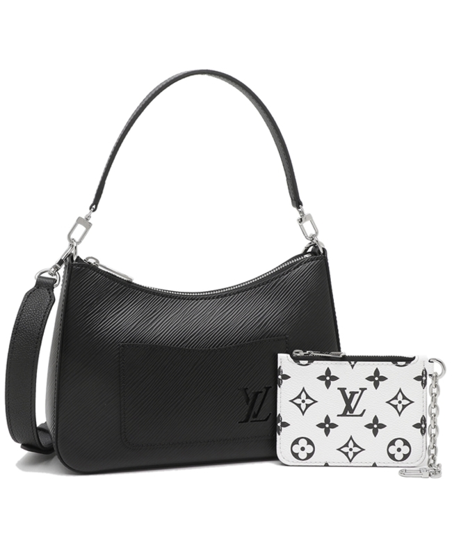 ルイヴィトン ショルダーバッグ ハンドバッグ マレル ミニバッグ ポーチ ブラック レディース LOUIS VUITTON M80689