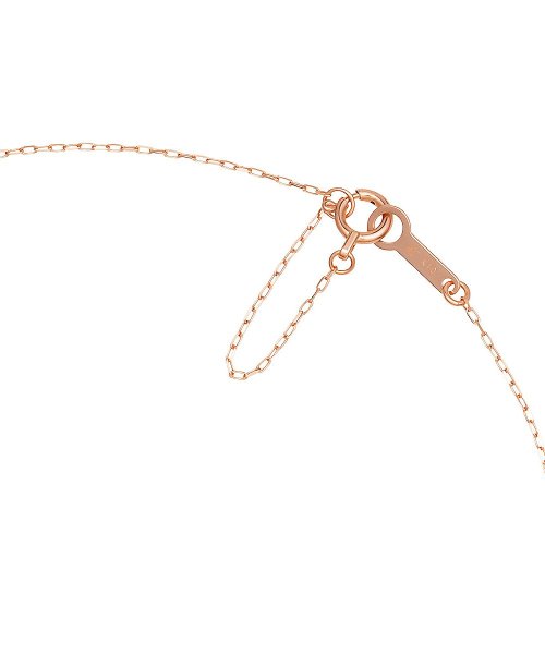 【10月誕生石】K10ピンクゴールド ネックレス K10ピンクゴールド 0mm