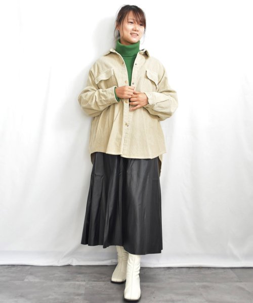 ARGO TOKYO(アルゴトウキョウ)/Cordury Shirt Jacket 23039 コーデユロイシャツジャケット　コーデユロイシャツ　ジャケット　ライトジャケット　ライトアウター　オーバージ/img18