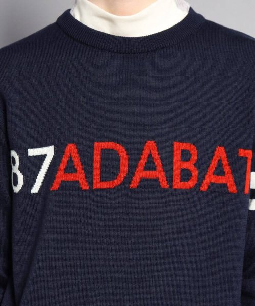 adabat(アダバット)/【35周年記念】ロゴデザインセーター/img08
