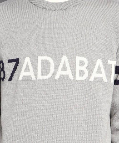 adabat(アダバット)/【35周年記念】ロゴデザインセーター/img16