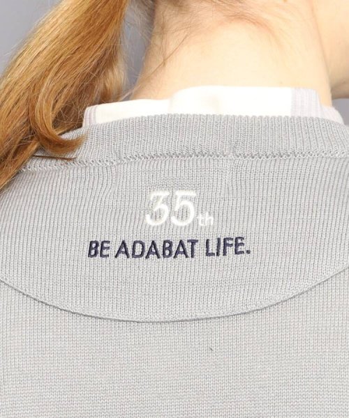 adabat(アダバット)/【35周年記念】ロゴデザインセーター/img18
