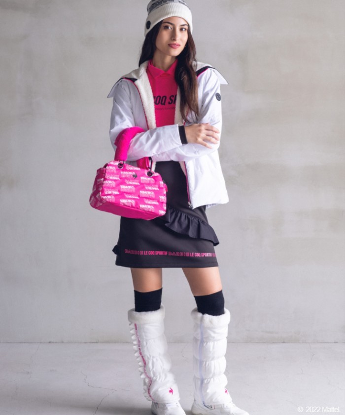 Barbie(TM)×le coq sportif】バービー ハイネックロゴシ