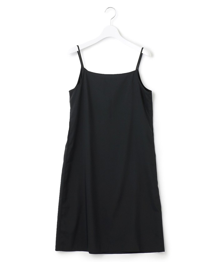 CLASSY.コラボ/洗える】ウールストレッチツイル ピンタック ワンピース