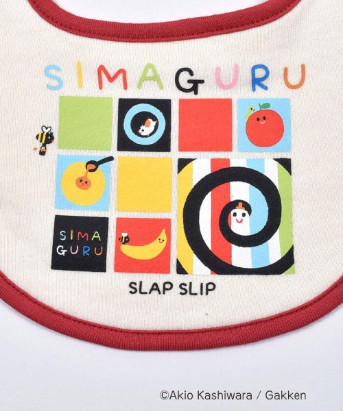 SLAP SLIP BABY(スラップスリップベビー)/【 絵本コラボ 】 しましまぐるぐる まるまるぽぽぽん イラスト スタイ ベビー/img11
