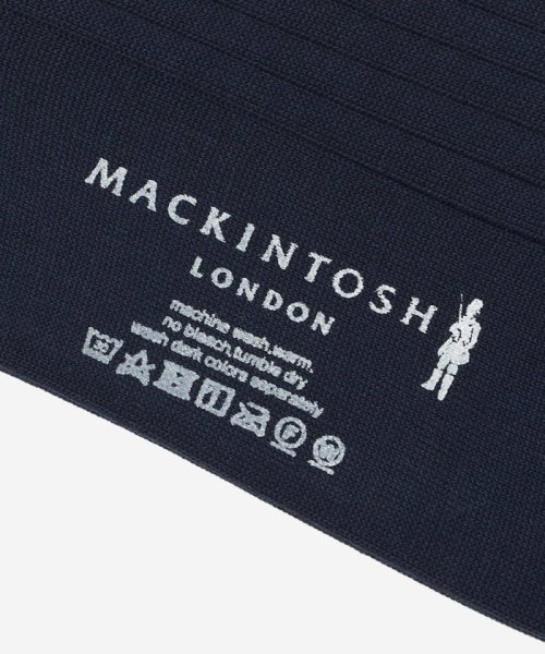 MACKINTOSH LONDON(MACKINTOSH LONDON（メンズ）)/ダンディマン刺繍無地リブソックス/img04