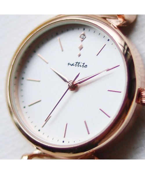 nattito(ナティート)/【メーカー直営店】腕時計 レディース シーン シリコン ラバーバンド シンプル きれいめ おしゃれ YM070/img08
