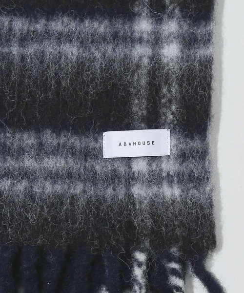 アルパカウール混 チェック柄 マフラー 幅26×長さ190 アルパカウール混 幅26×長さ190 J1696436738(12870円)