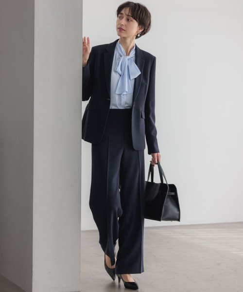 【セットアップ対応】トリアセダブルジョーゼット テーラード ジャケット 品番 パンツ ワンピース