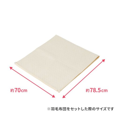 Kuraray Trading(クラレトレーディング)/消臭・抗菌／羽毛ふとん収納袋【シングル用】　約70×157cm　| 寝具収納/img05