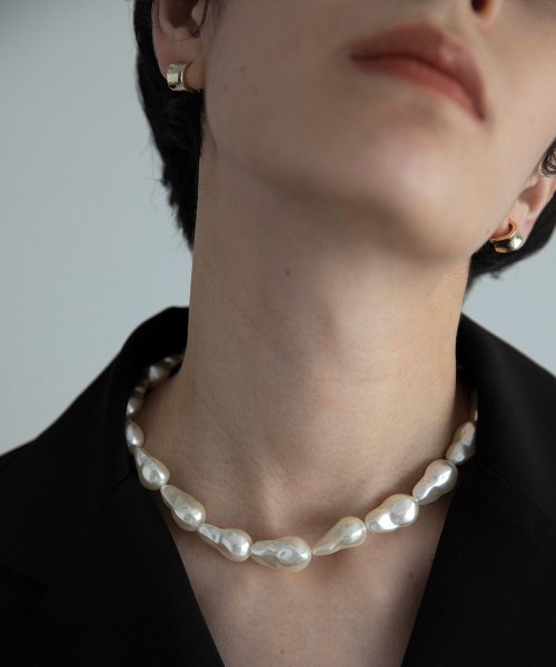 marjour(マージュール)/BAROQUE PEARL NECKLACE/img01