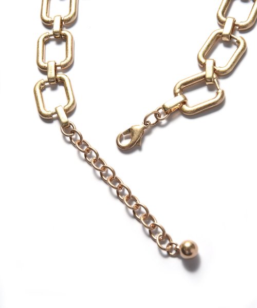 marjour(マージュール)/SQUARE CHAIN NECKLACE/img09