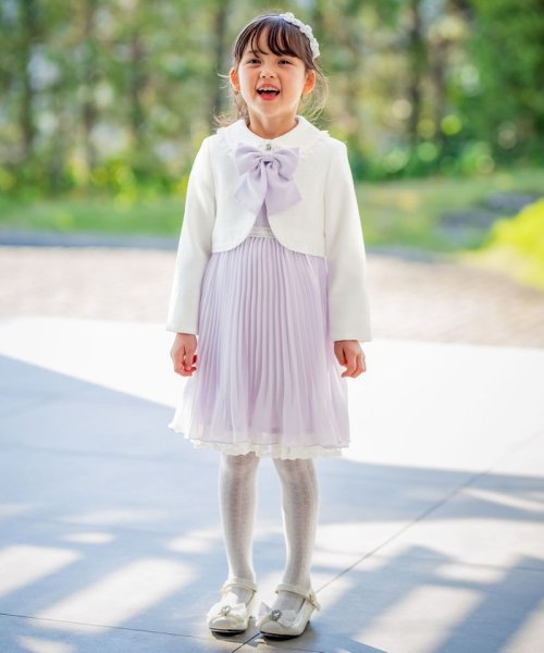 エニファム（キッズ）(anyFAM（KIDS）) |シフォンプリーツワンピース  