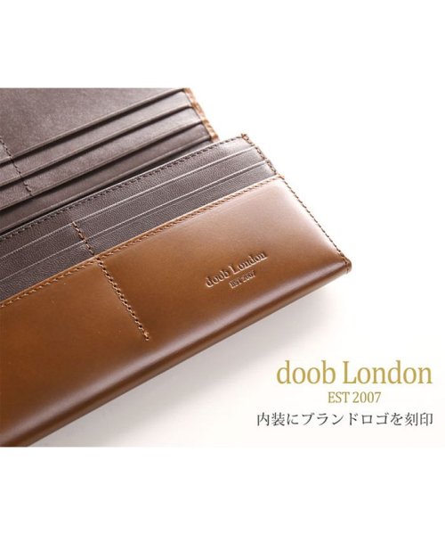 doob London(ドゥーブロンドン)/[doob London]コードバンレザー長財布二つ折り/img08