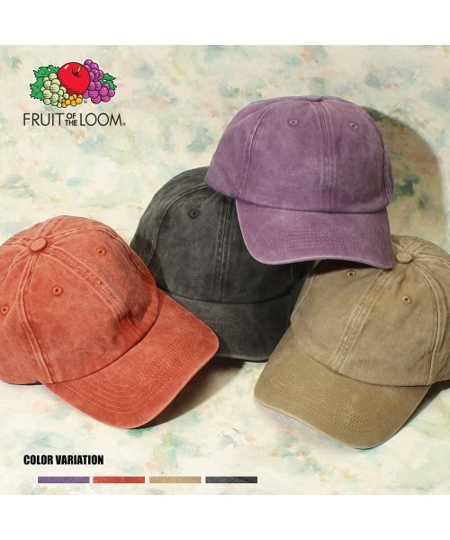 FRUIT OF THE LOOM(フルーツオブザルーム)/FRUIT OF THE LOOM Baseball Low Cap Pigment/img01