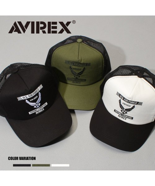 AVIREX(AVIREX)/AIR FORCE MESH CAP/img01