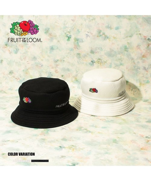 FRUIT OF THE LOOM(フルーツオブザルーム)/COTTON KNIT BUCKET HAT/img01