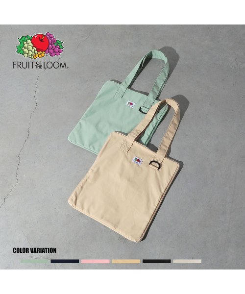 FRUIT OF THE LOOM(フルーツオブザルーム)/NYLON  ROUND FASNAR TOTE BAG/img01