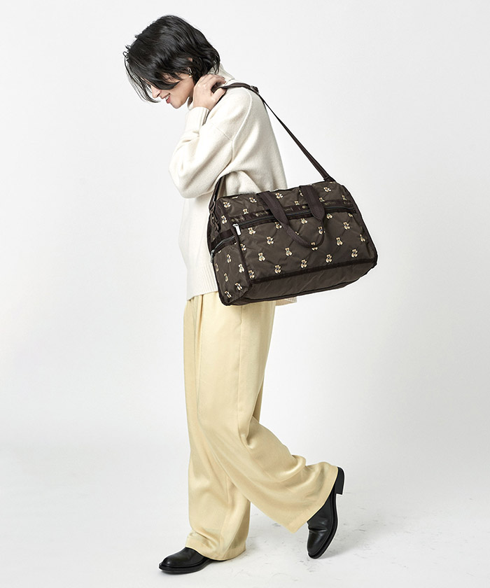 LeSportsac(LeSportsac) |DELUXE MED WEEKENDERテディベアエンブロイ