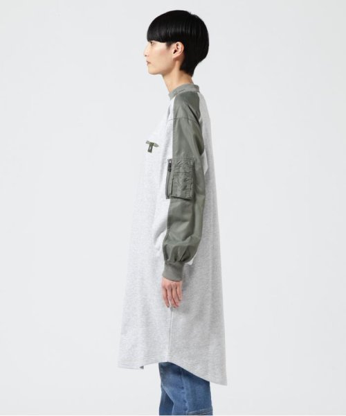 AVIREX(AVIREX)/MILITARY SWEAT ONEPIECE/ ミリタリースウェットワンピース/img06