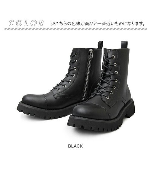 BACKYARD FAMILY(バックヤードファミリー)/glabella High Sole Lace－up Boots/img17