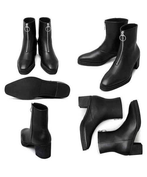 BACKYARD FAMILY(バックヤードファミリー)/glabella Front Zip Heel Boots/img08