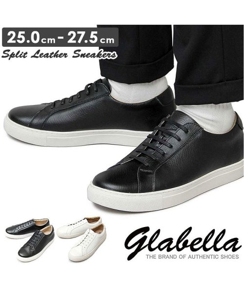 BACKYARD FAMILY(バックヤードファミリー)/glabella Split Leather Sneakers/img01