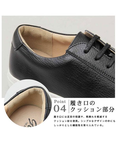 BACKYARD FAMILY(バックヤードファミリー)/glabella Split Leather Sneakers/img09