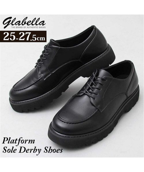 BACKYARD FAMILY(バックヤードファミリー)/glabella Platform Sole Derby Shoes/img01