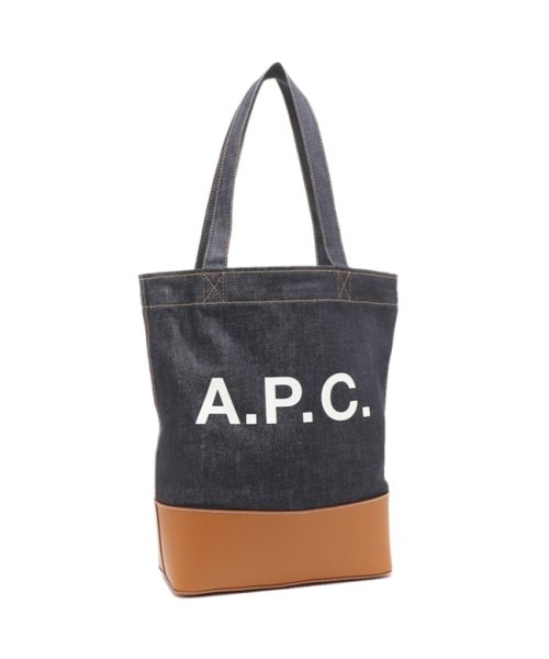 A.P.C.(アーペーセー)/アーペーセー トートバッグ ネイビー ブラウン メンズ レディース APC CODDP M61444 CAF/img01