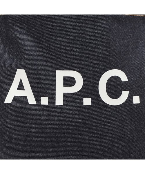 A.P.C.(アーペーセー)/アーペーセー トートバッグ ネイビー ブラウン メンズ レディース APC CODDP M61444 CAF/img08