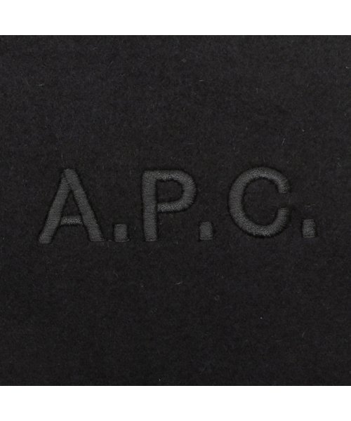 A.P.C.(アーペーセー)/アーペーセー マフラー ブラック メンズ レディース APC M15171 WOAFE LZZ/img05