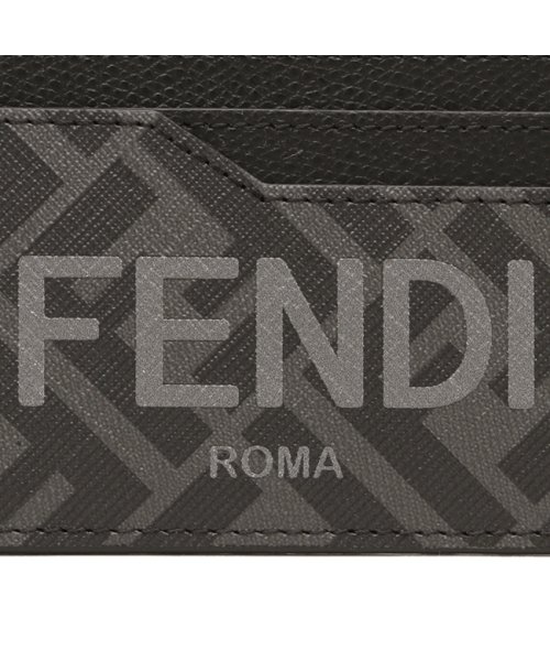 FENDI(フェンディ)/フェンディ カードケース ロゴ ブラック メンズ FENDI 7M0333 AJJ5 F0GXN/img06