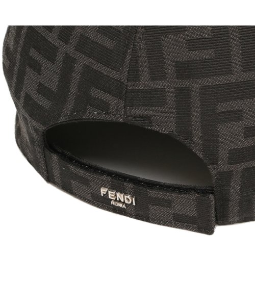 FENDI(フェンディ)/フェンディ 帽子 キャップ ブラックファブリック ベースボールキャップ FFロゴ ブラック メンズ FENDI FXQ768 ALHE F1ED9/img08