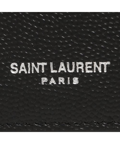 SAINT LAURENT(サンローランパリ)/サンローランパリ カードケース パスケース IDカードケース ブラック メンズ SAINT LAURENT PARIS 607914 BTY0N 1000/img06