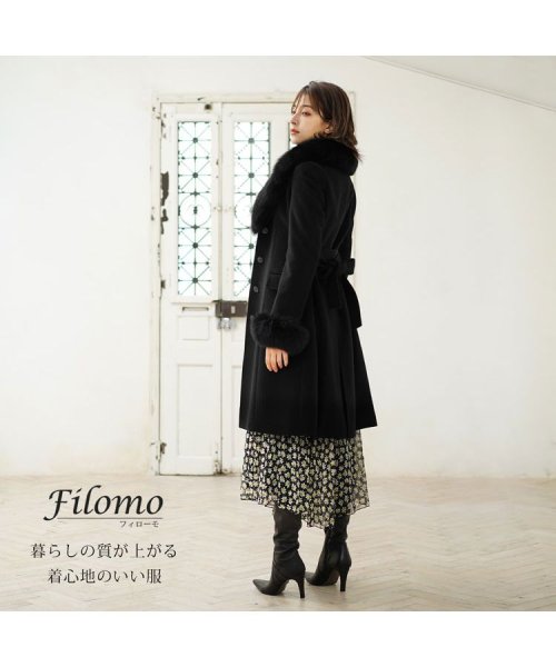 Filomo(フィローモ)/カシミヤブレンドウールロングコート/img02