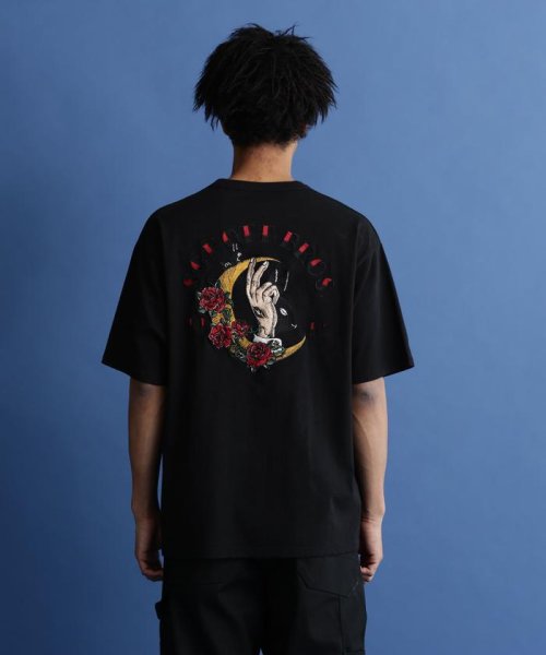 Schott(ショット)/S/S T－SHIRT "SOUVENIR EMBROIDERED"/スーベニア刺繍 Tシャツ/img04