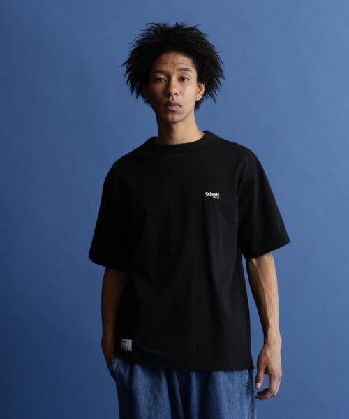 Schott(ショット)/S/S T－SHIRT "FIRE OVAL"/"ファイアーオーバル"Tシャツ/img01