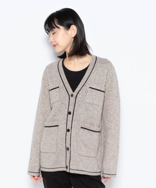 カーディガン NUAGE2 CONTRAST CARDI(505087056) | セオリー(Theory 