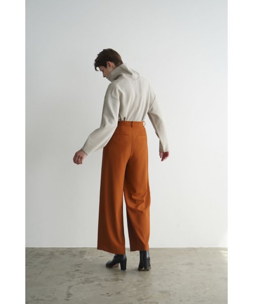 CLANE(クラネ)/CROSS TUCK WIDE PANTS/img16