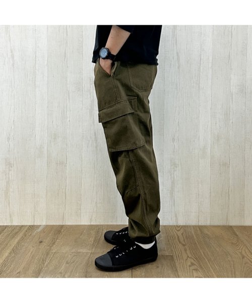 MAC HOUSE(men)(マックハウス（メンズ）)/NAVY ネイビー M－65タイプカーゴパンツ メンズ NV－M013/img05