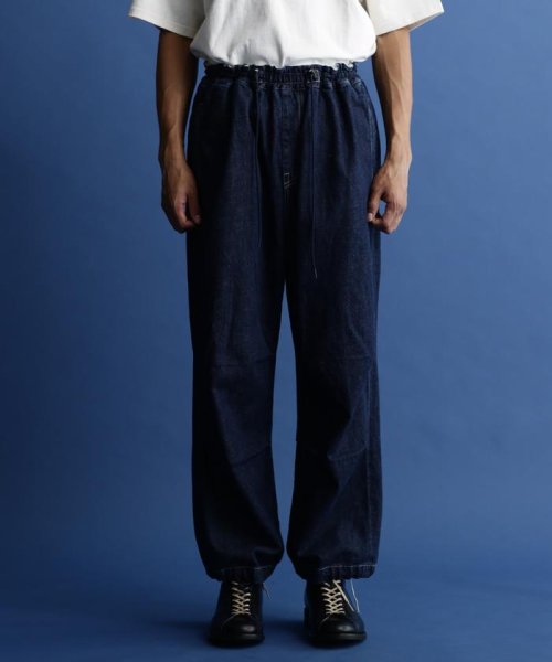 Schott(ショット)/NEP DENIM OVER PANTS/ネップ デニム オーバーパンツ/img02